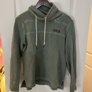 Vineyard vines green cowl neck sweatshirt
